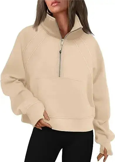 Half-Zip Fleece Pullover Jasmine's Boutique Australia