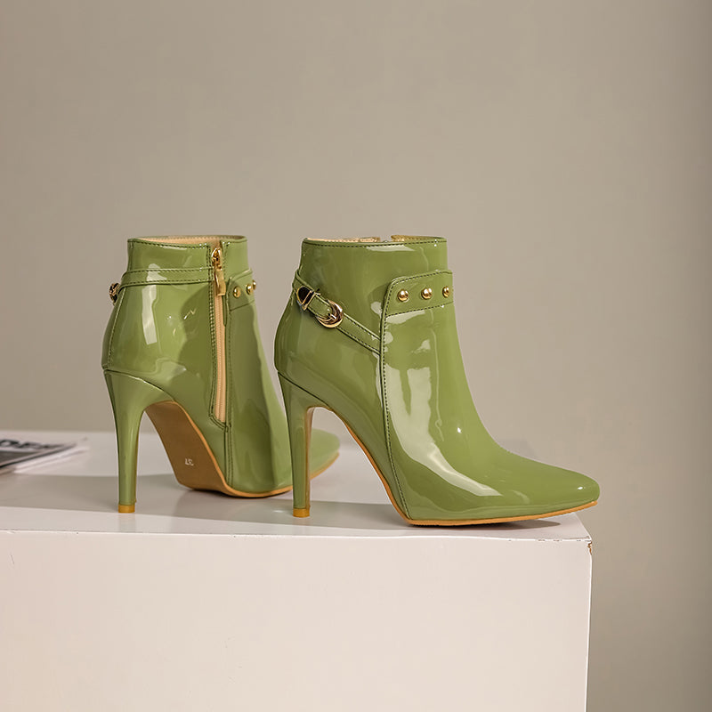 Noctara Leather Boots  Liora Lane Boutique