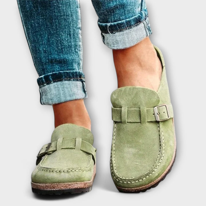Women's Orthopedic Moccasins with Decorative Closure Jasmine's Boutique Australia