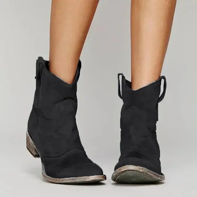Storm Haven Suede Ankle Boots Jasmine's Boutique Australia