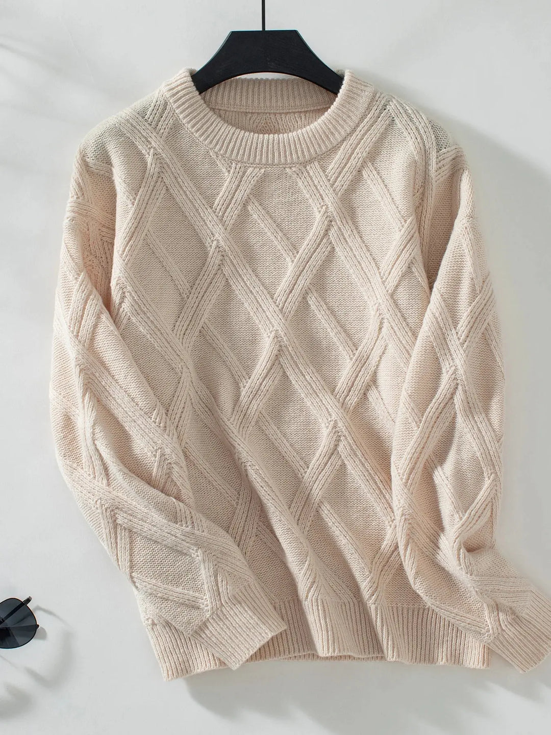 Classic Diamond Knit Sweater Jasmine's Boutique Australia