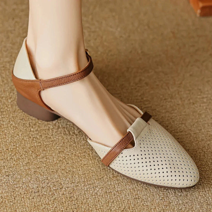 Celal Genuine Leather Heels  Liora Lane Boutique