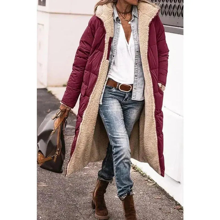 Velmira™ | Oversized Shearling Coat Jasmine's Boutique Australia