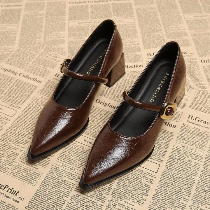 Valeria Block Heels  Liora Lane Boutique