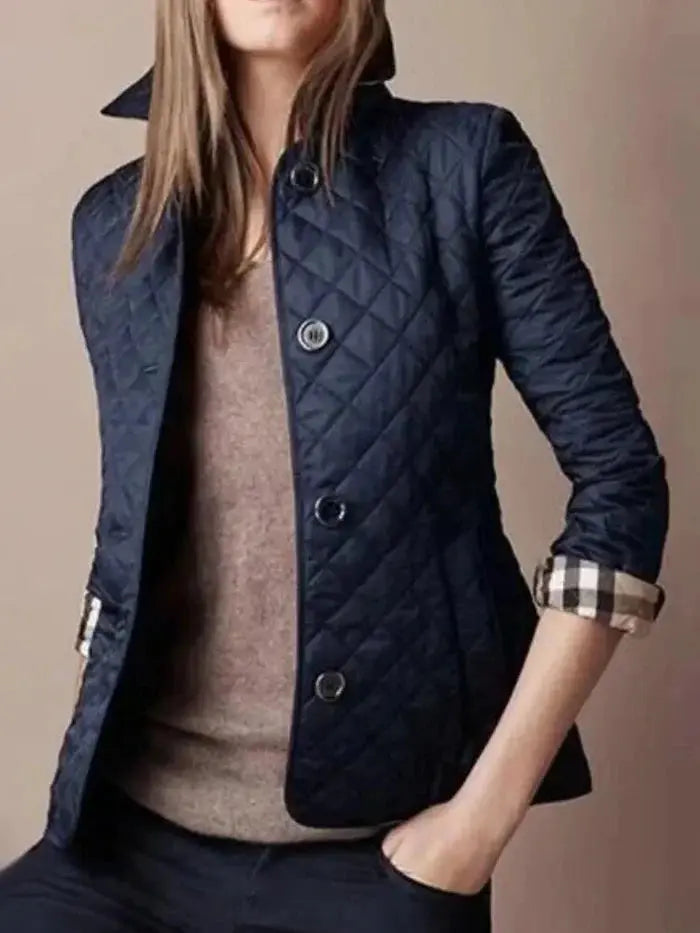 Ivory Luxe Quilted Jacket Jasmine's Boutique Australia