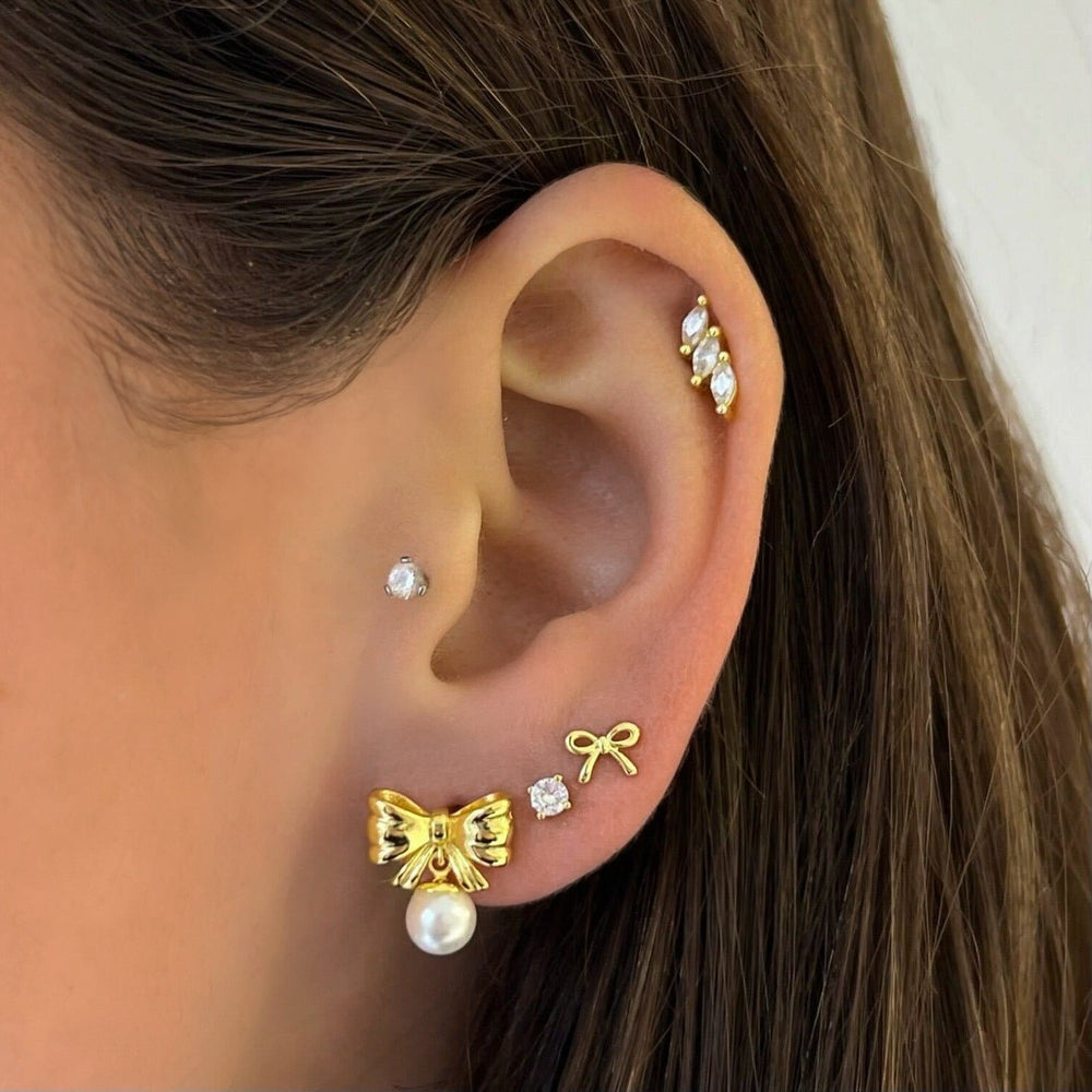 Bow Earrings Jasmine's Boutique Australia