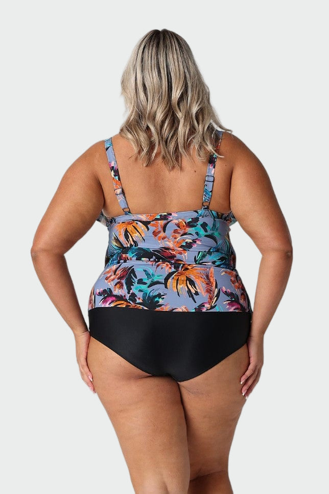 Tropical Ruffle Tankini Top Jasmine's Boutique Australia