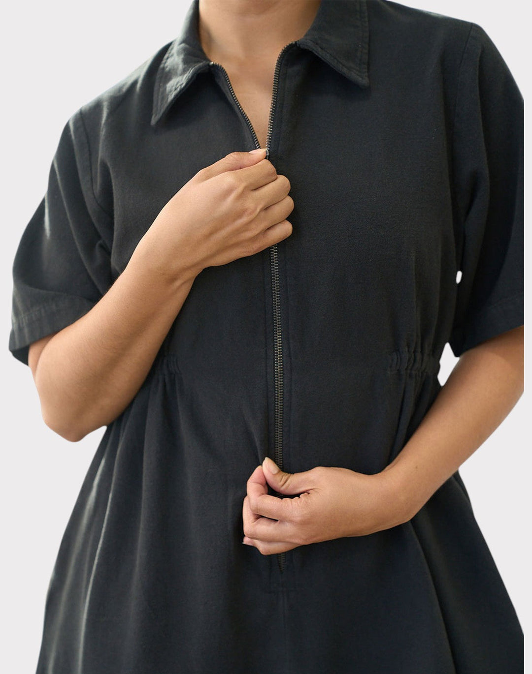 Noir Sping Zip Dress Jasmine's Boutique Australia