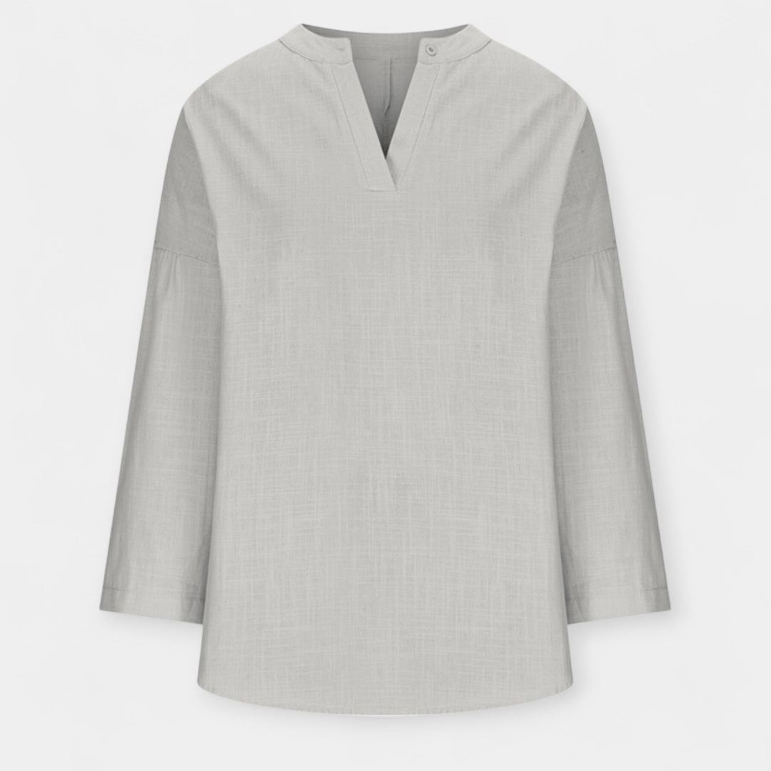 Linen Beach Blouse Jasmine's Boutique Australia