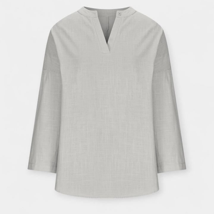 Linen Beach Blouse Jasmine's Boutique Australia