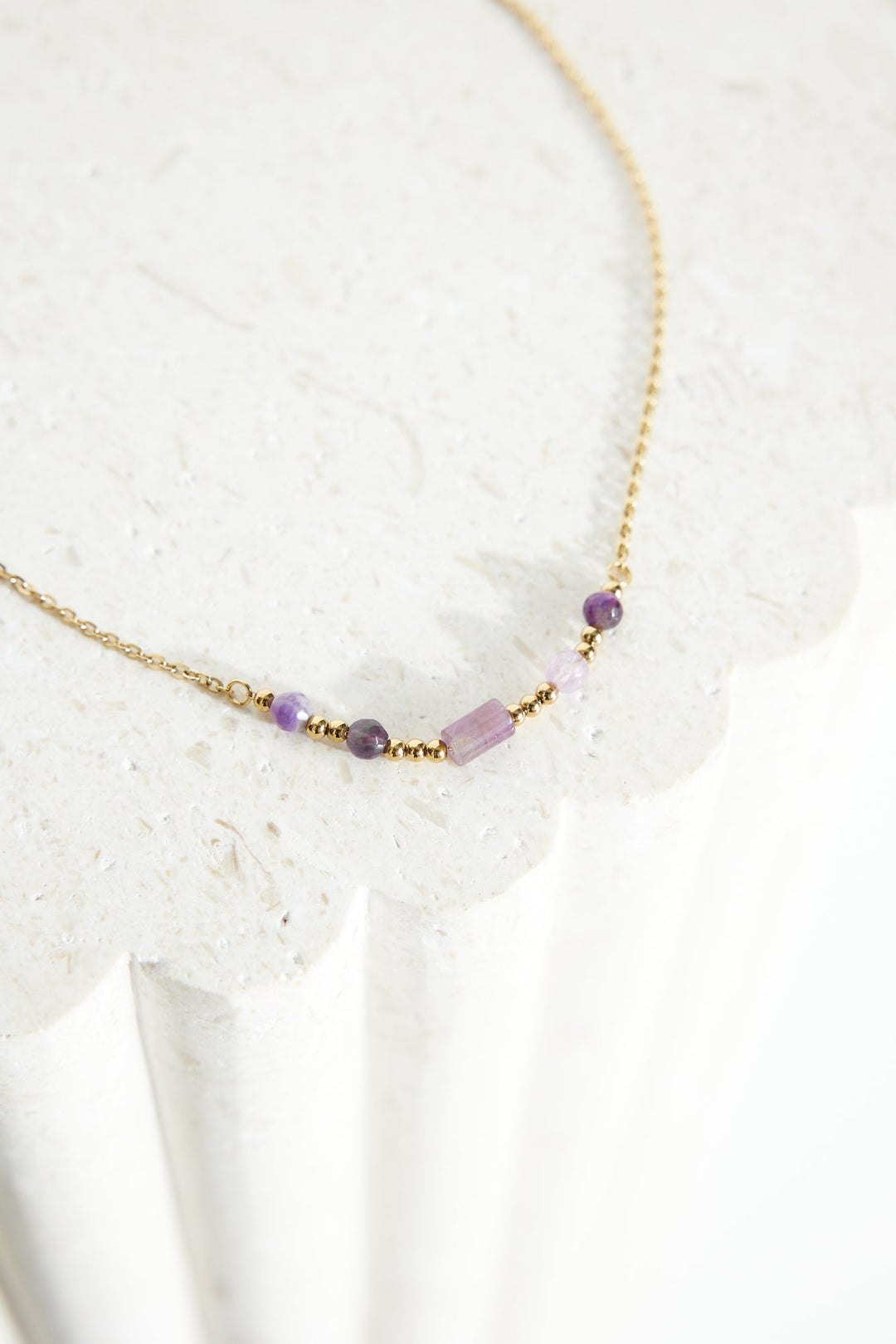 18 Karat Gold Exclusive Gemstone Necklace Jasmine's Boutique Australia