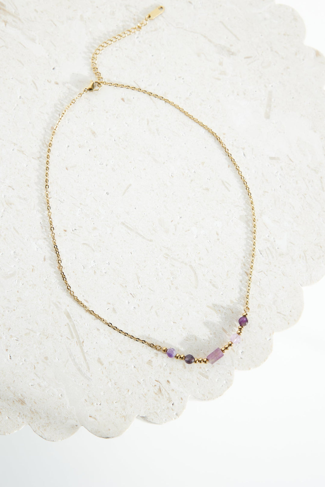 18 Karat Gold Exclusive Gemstone Necklace Jasmine's Boutique Australia