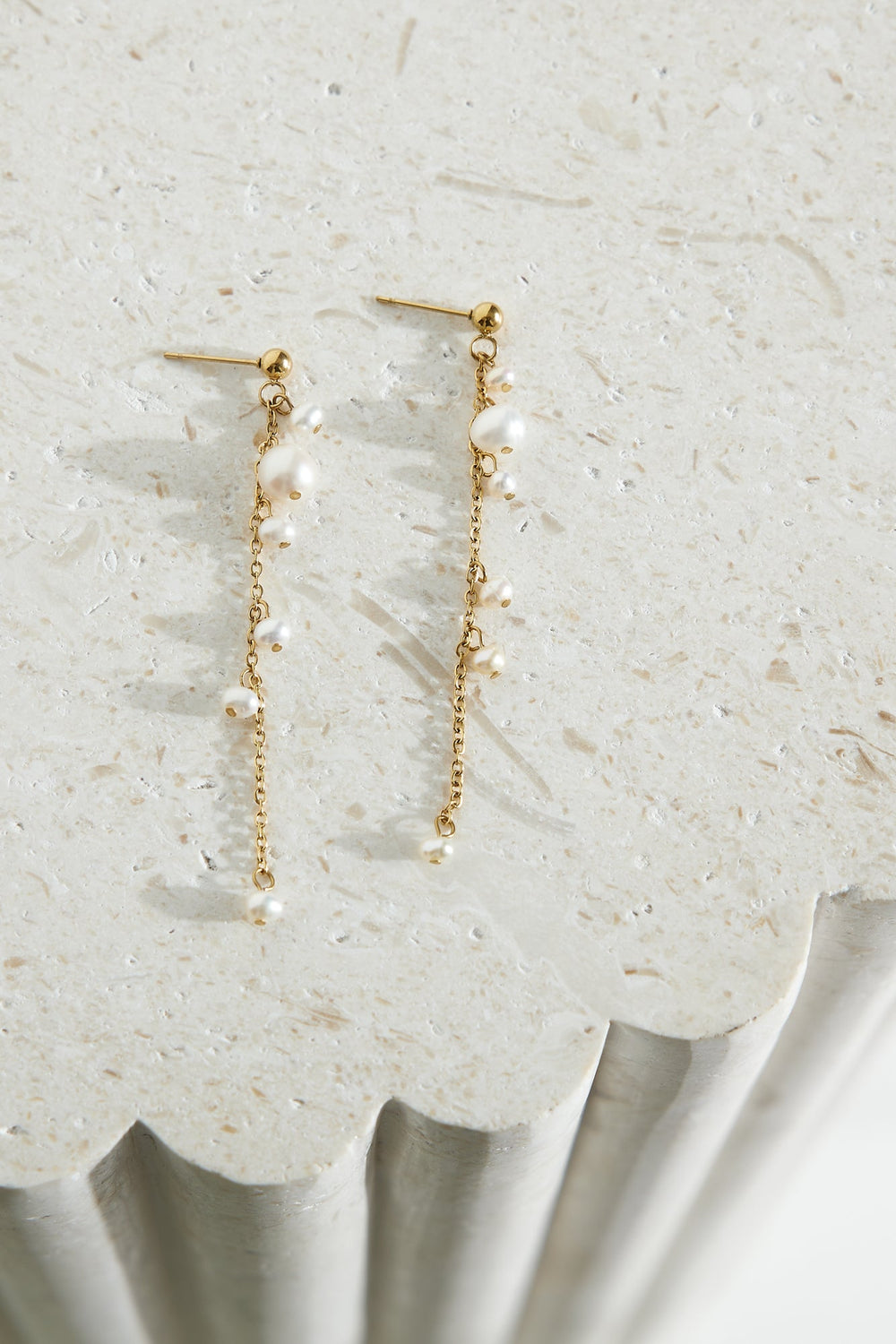 Gold-Plated Celestial Flora Earrings 18 Karats Jasmine's Boutique Australia