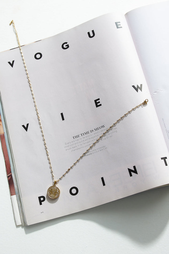 Standing Ovations Necklace, 18 Karat Gold-Plated Jasmine's Boutique Australia