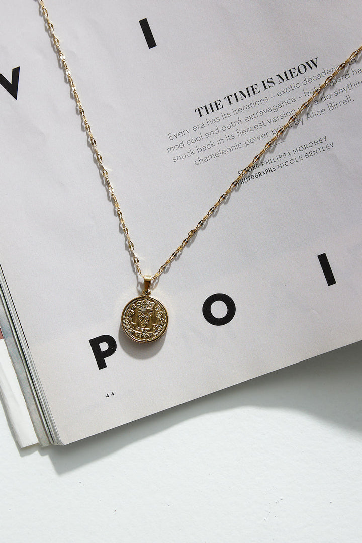Standing Ovations Necklace, 18 Karat Gold-Plated Jasmine's Boutique Australia