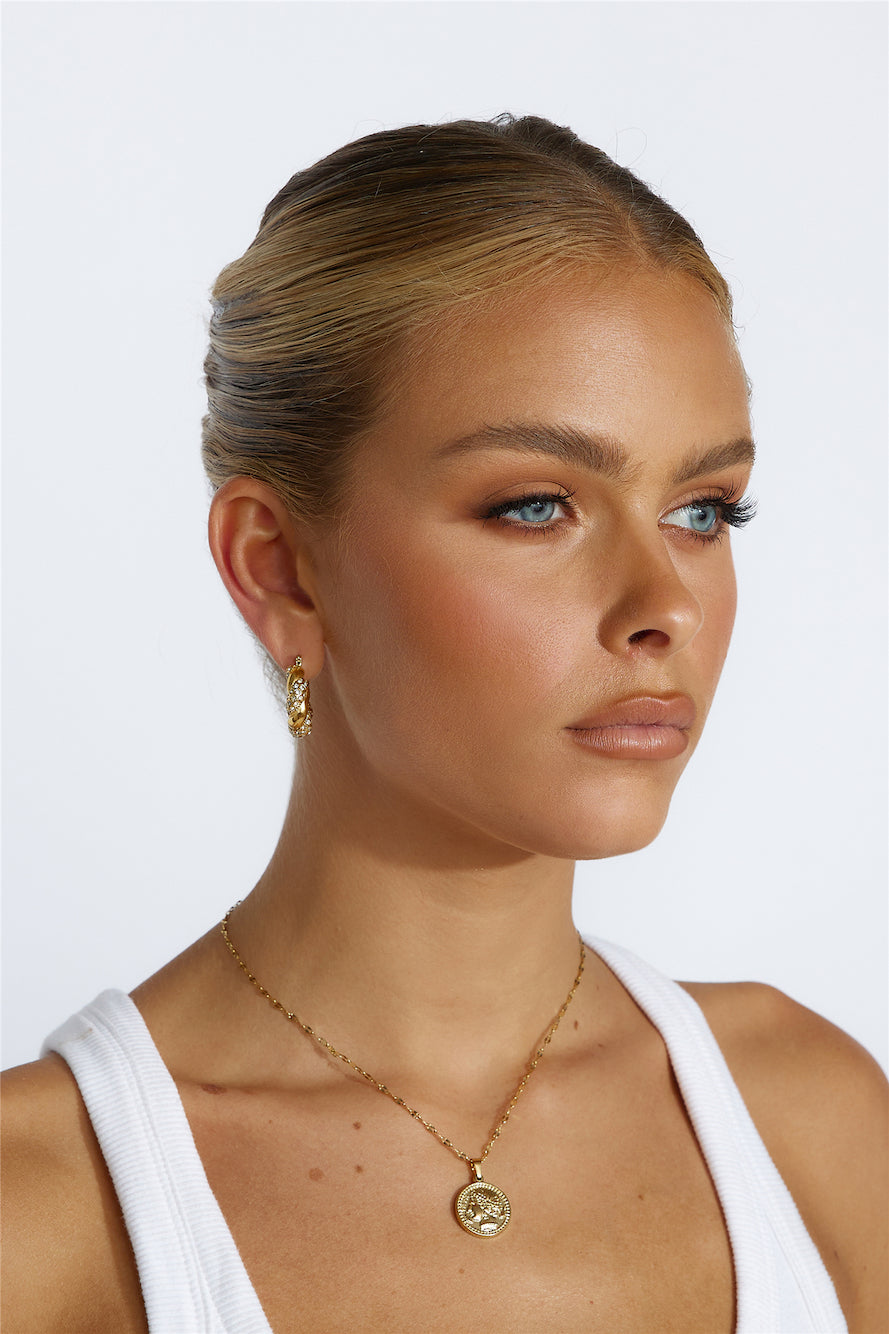 Standing Ovations Necklace, 18 Karat Gold-Plated Jasmine's Boutique Australia