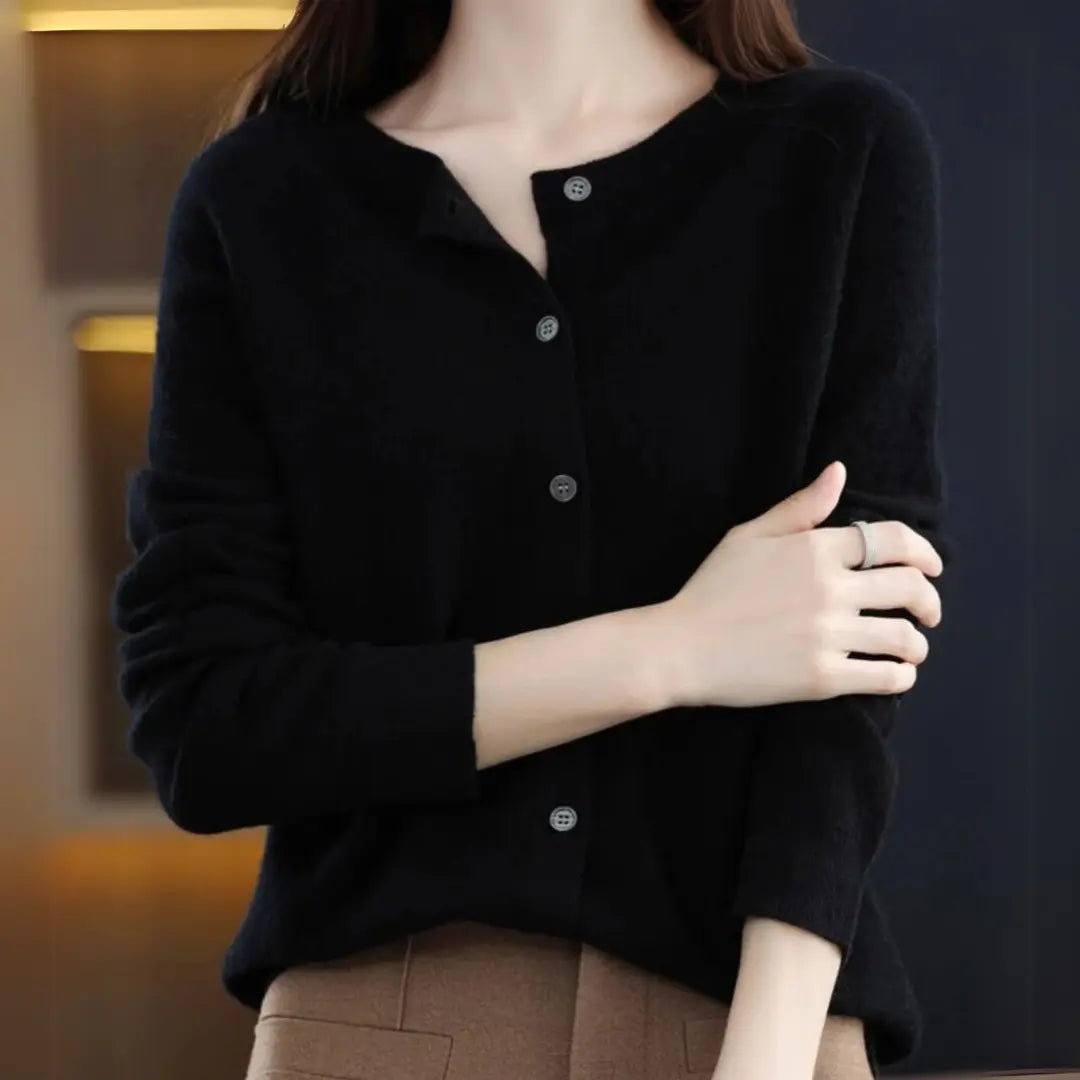 Rose Glow Button Cardigan Jasmine's Boutique Australia