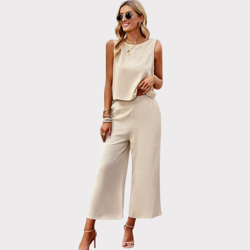 Lavinia | Flowy Boho Top & Shorts Set Liora Lane Boutique