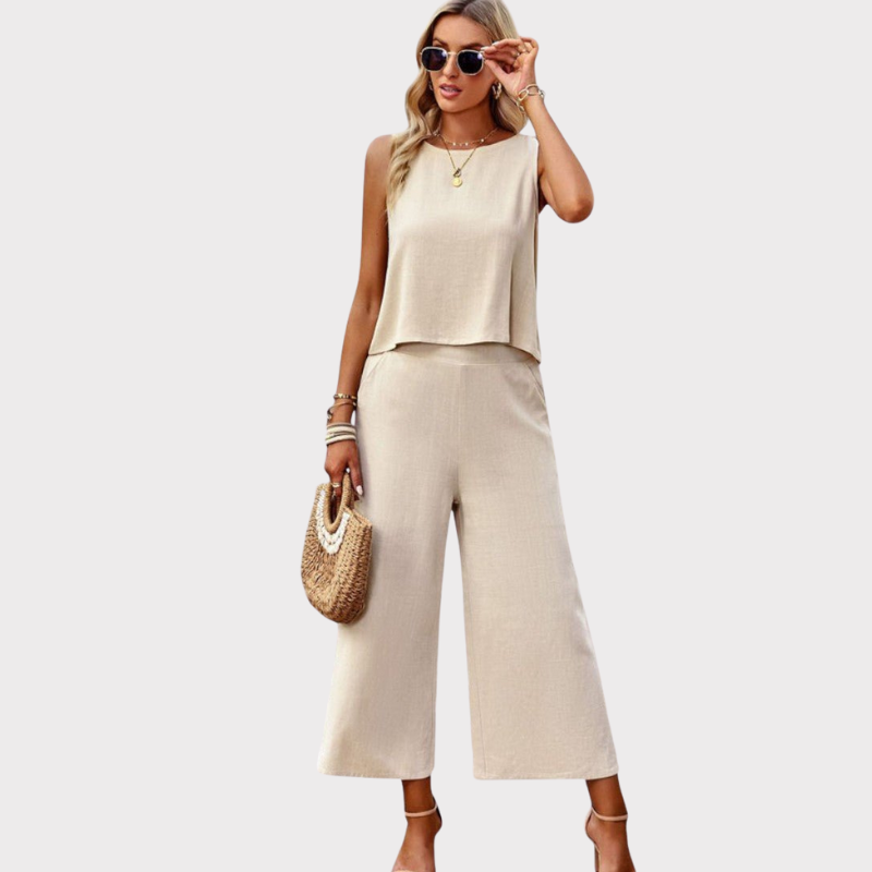 Lavinia | Flowy Boho Top & Shorts Set Liora Lane Boutique