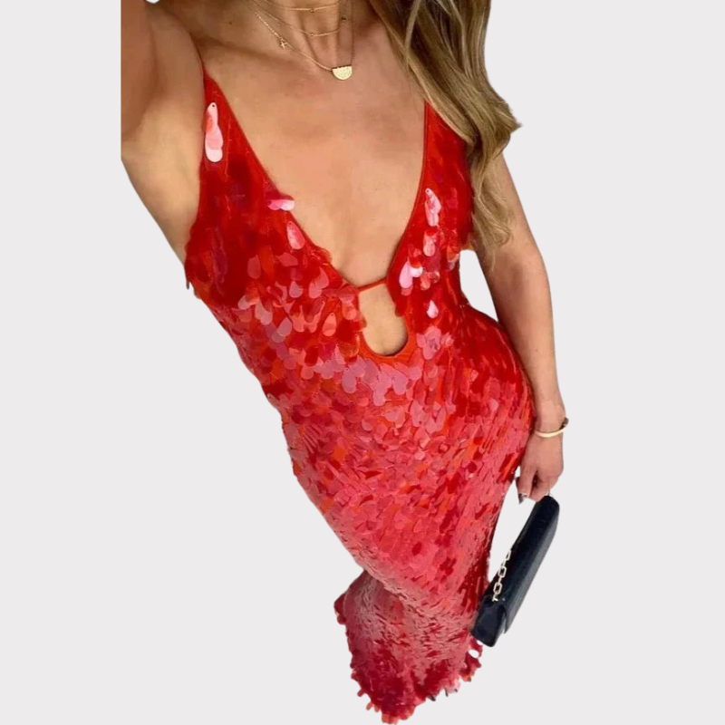 Kailani | Sequin Maxi Long Dress Liora Lane Boutique