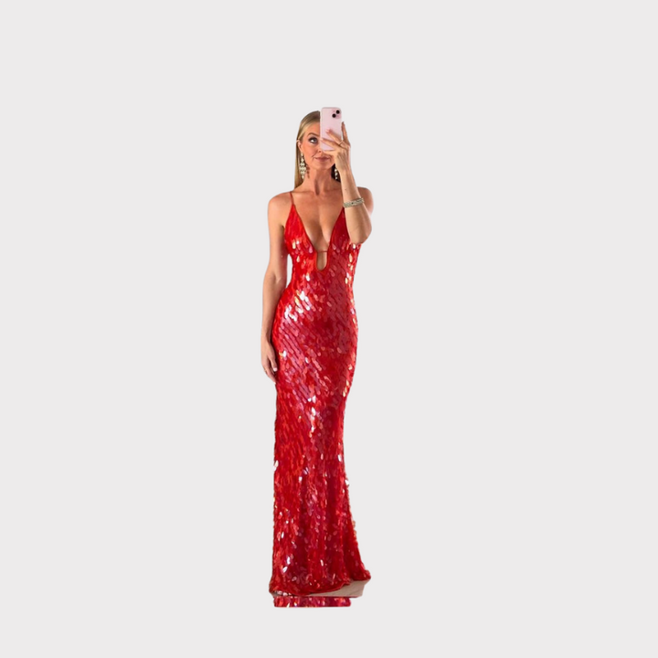Kailani | Sequin Maxi Long Dress Liora Lane Boutique