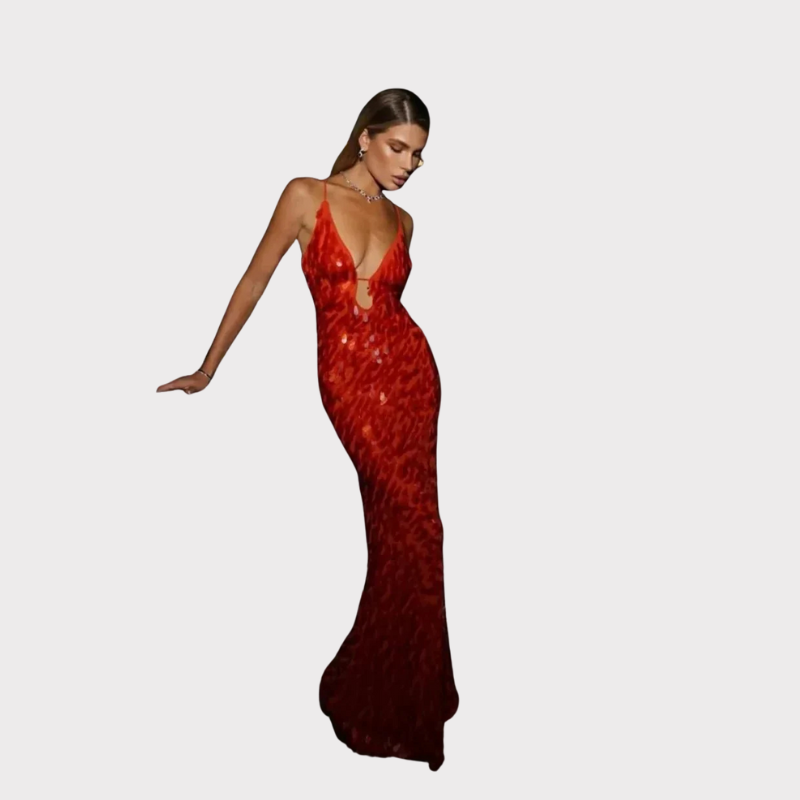 Kailani | Sequin Maxi Long Dress Liora Lane Boutique