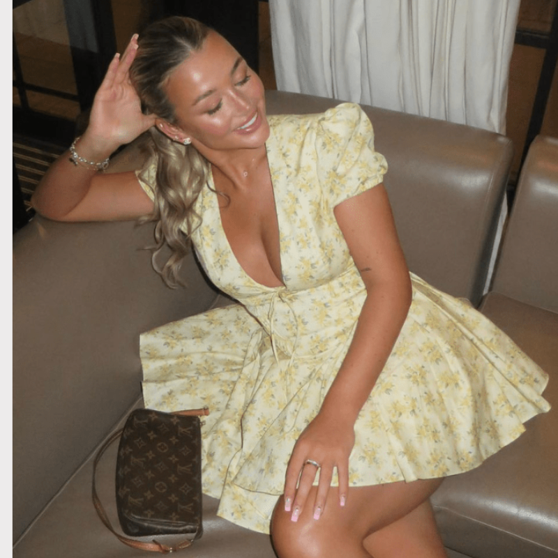 Juliette | Floral Mini Dress Liora Lane Boutique