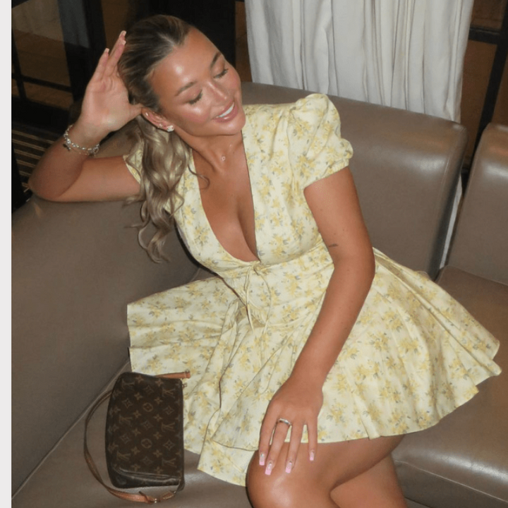 Juliette | Floral Mini Dress Liora Lane Boutique