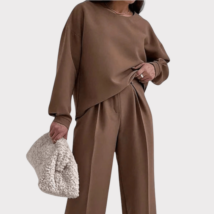 Elaya | Modern Two-Piece Lounge Set Liora Lane Boutique
