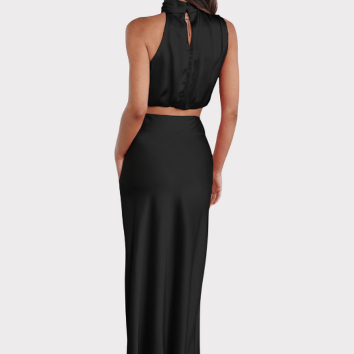 Hanna | Asymmetric Top & Skirt Set Liora Lane Boutique