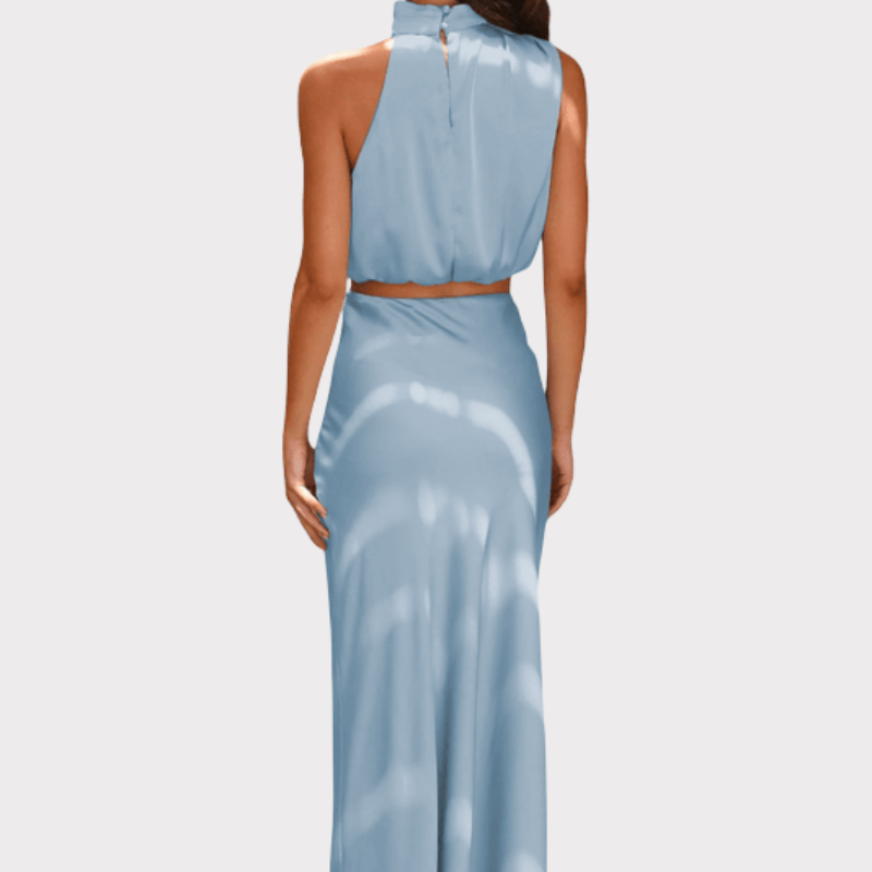 Hanna | Asymmetric Top & Skirt Set Liora Lane Boutique