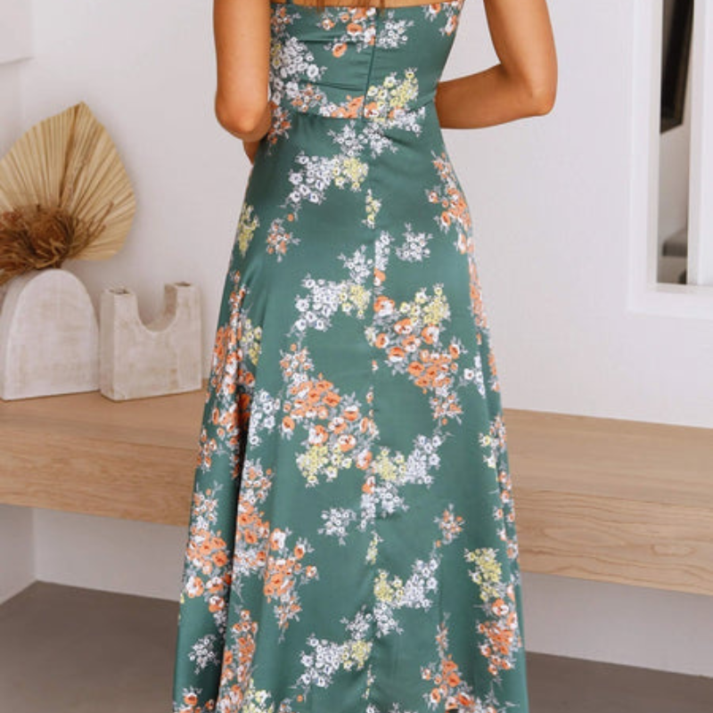 Aurora | Floral Midi Dress Liora Lane Boutique