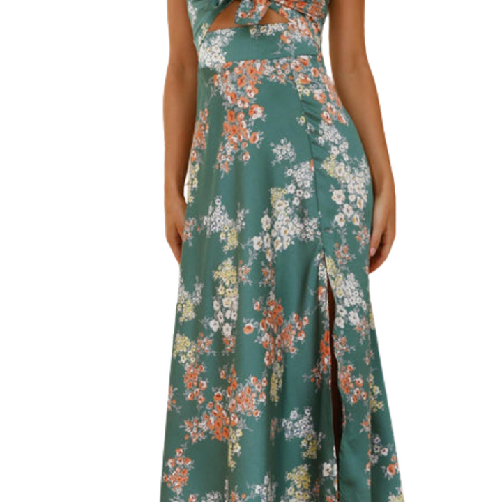 Aurora | Floral Midi Dress Liora Lane Boutique