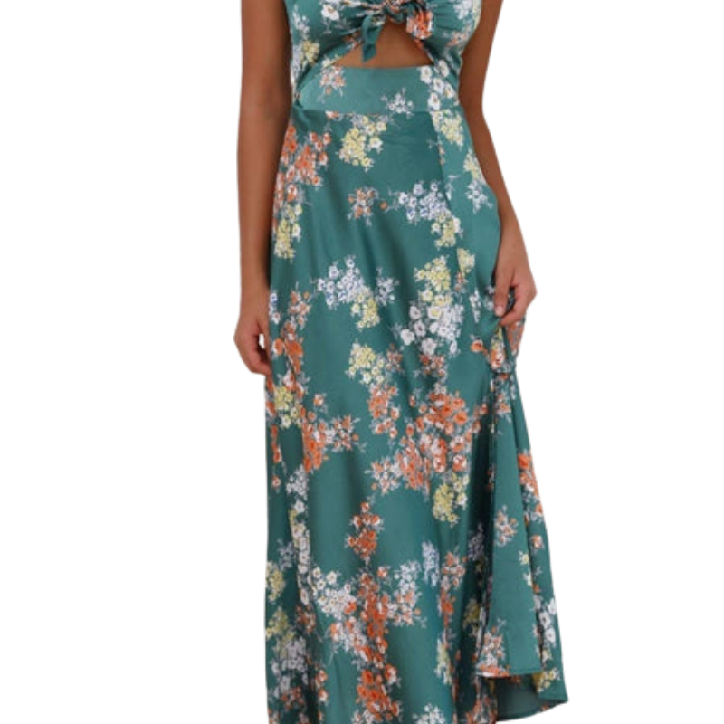 Aurora | Floral Midi Dress Liora Lane Boutique