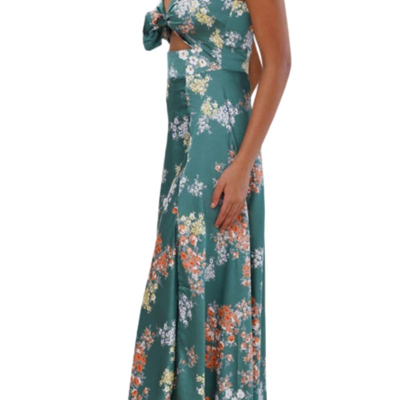 Aurora | Floral Midi Dress Liora Lane Boutique