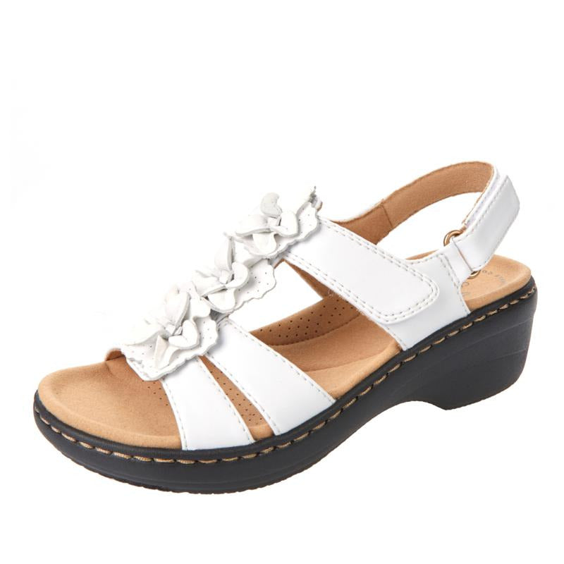 Floral Accent Comfort Sandals Jasmine's Boutique Australia