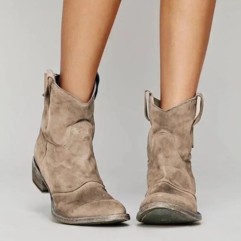 Storm Haven Suede Ankle Boots Jasmine's Boutique Australia