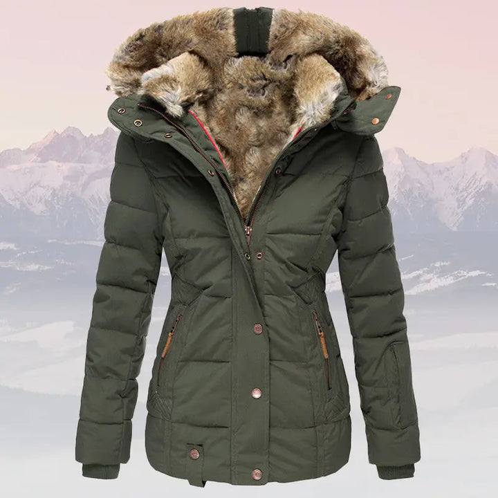 Alpine Luxe Faux Fur Parka Jasmine's Boutique Australia