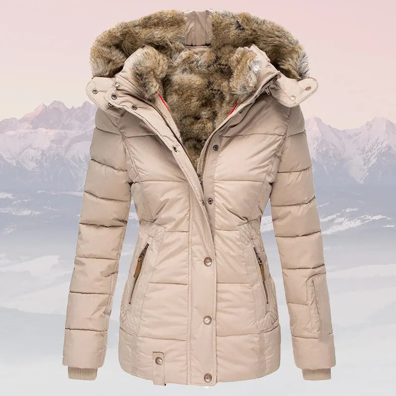 Alpine Luxe Faux Fur Parka Jasmine's Boutique Australia