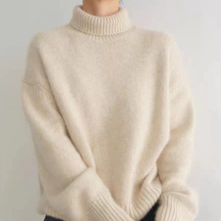 Selena | Cashmere Turtleneck  Liora Lane Boutique