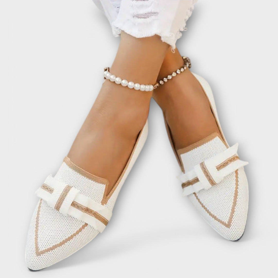 Flat women's shoes with knot design Jasmine's Boutique Australia