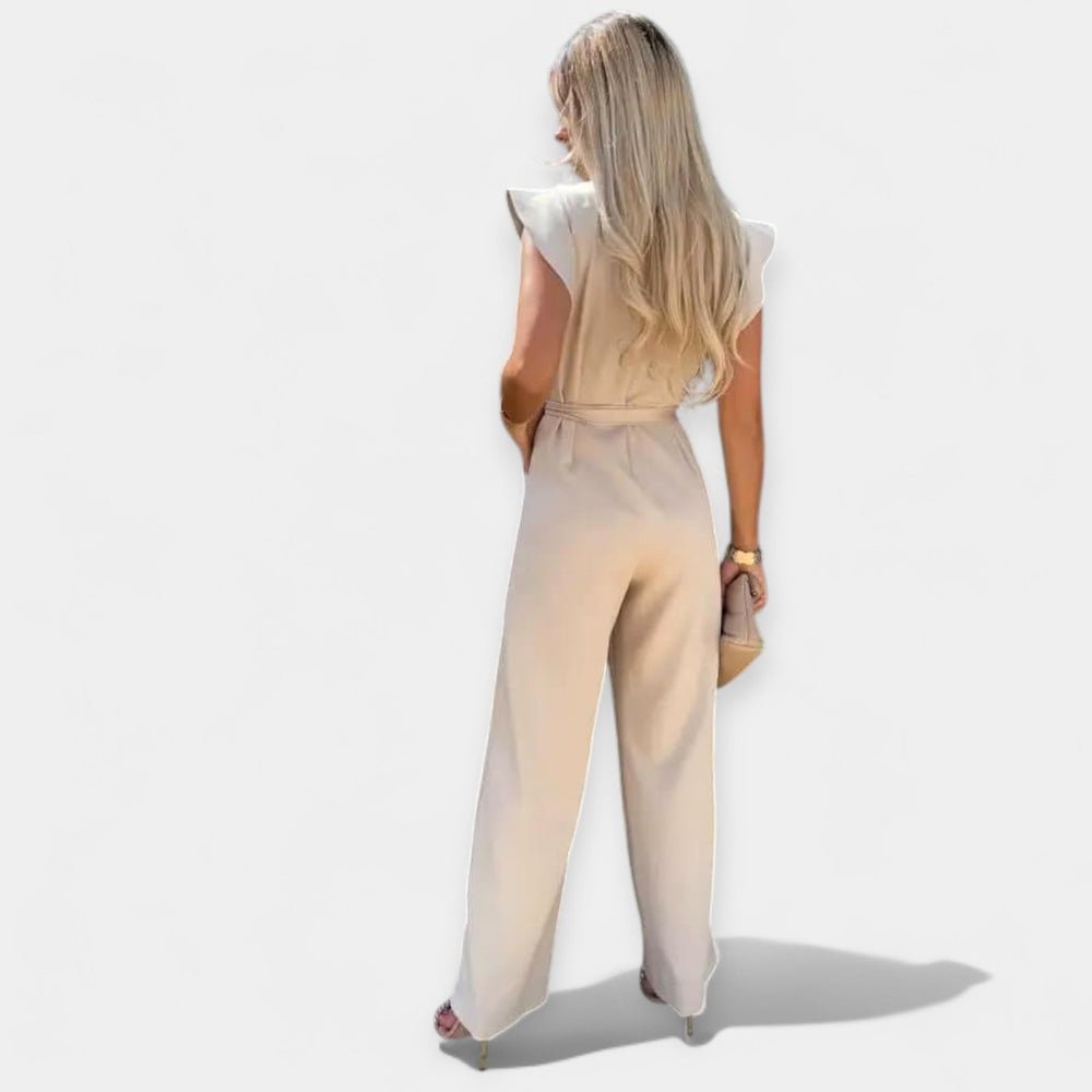 Full-Length Jumpsuit with Butterfly Sleeves Jasmine's Boutique Australia