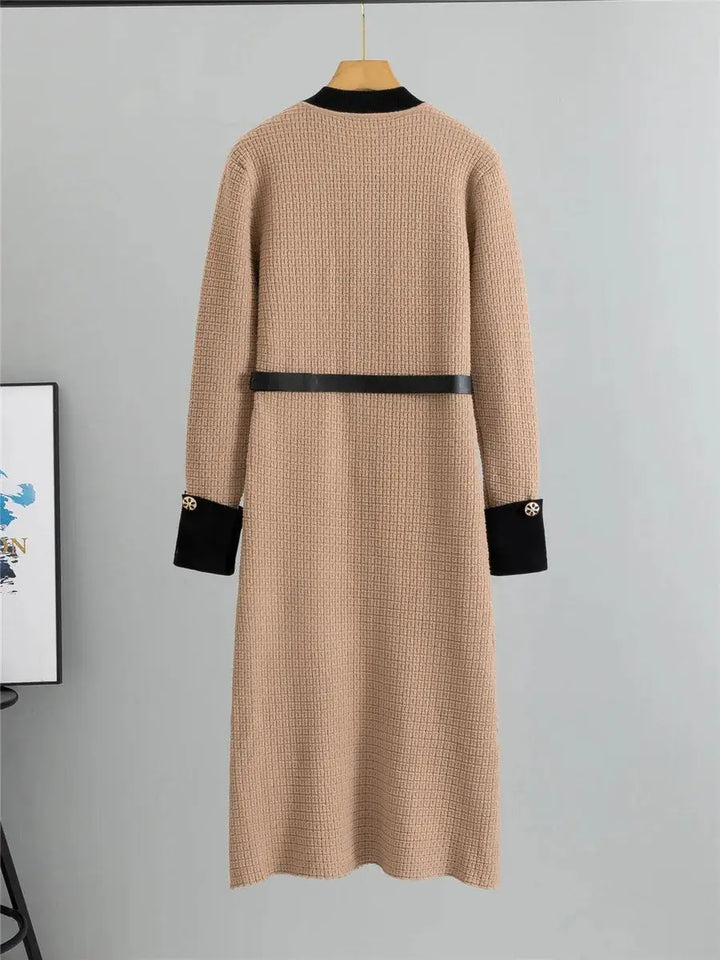Classic Harmony Contrast-Trim Dress Jasmine's Boutique Australia