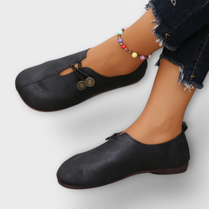 Leather Ballerina Jasmine's Boutique Australia