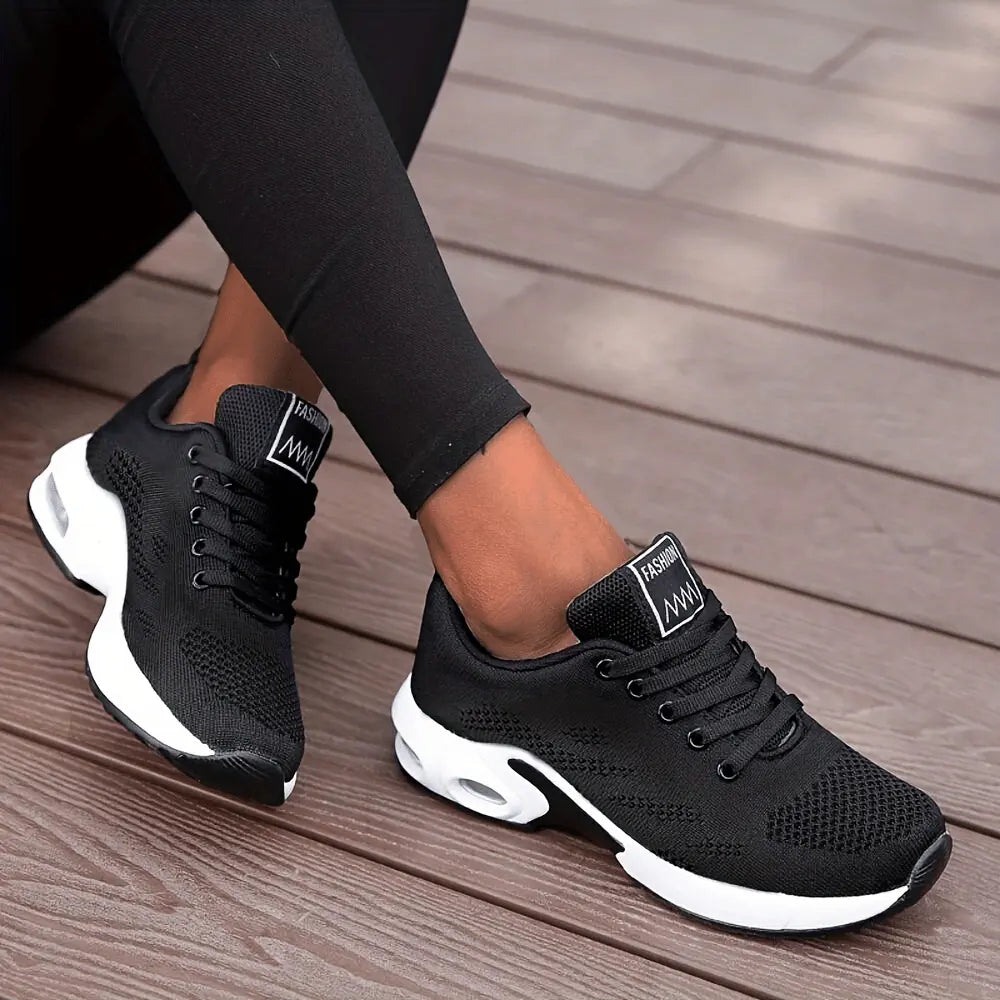 AeroFlex White Air-Cushion Sneakers Jasmine's Boutique Australia