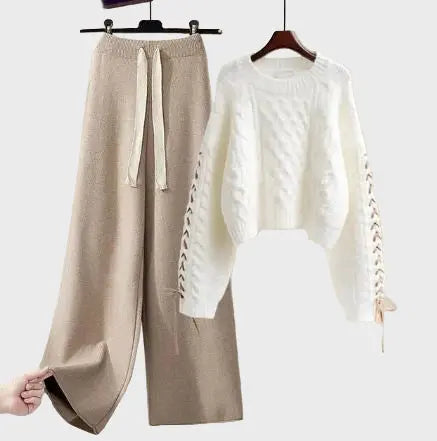 Cozy Knit Loungewear Set Jasmine's Boutique Australia