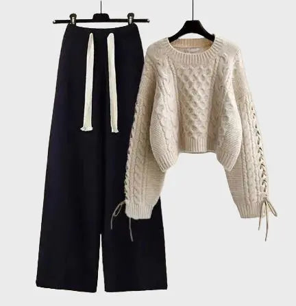 Cozy Knit Loungewear Set Jasmine's Boutique Australia