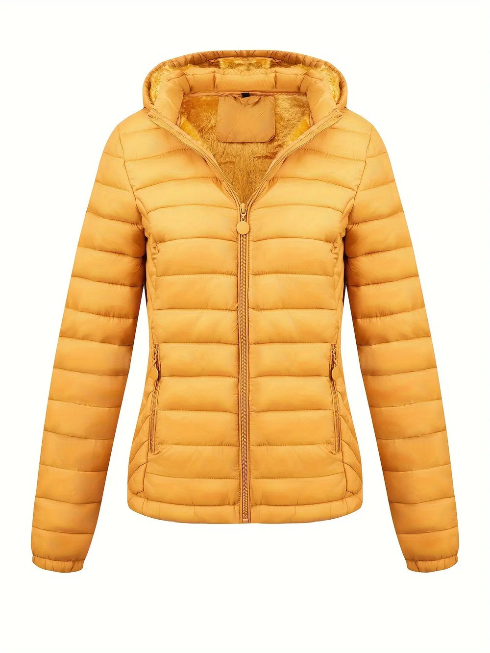 Amber Glow Puffer Jacket Jasmine's Boutique Australia