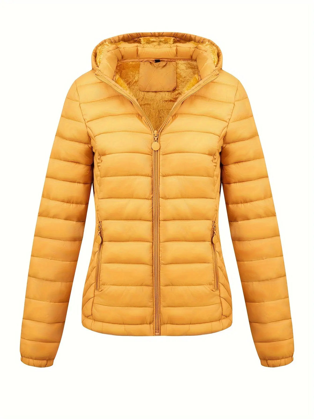 Amber Glow Puffer Jacket Jasmine's Boutique Australia