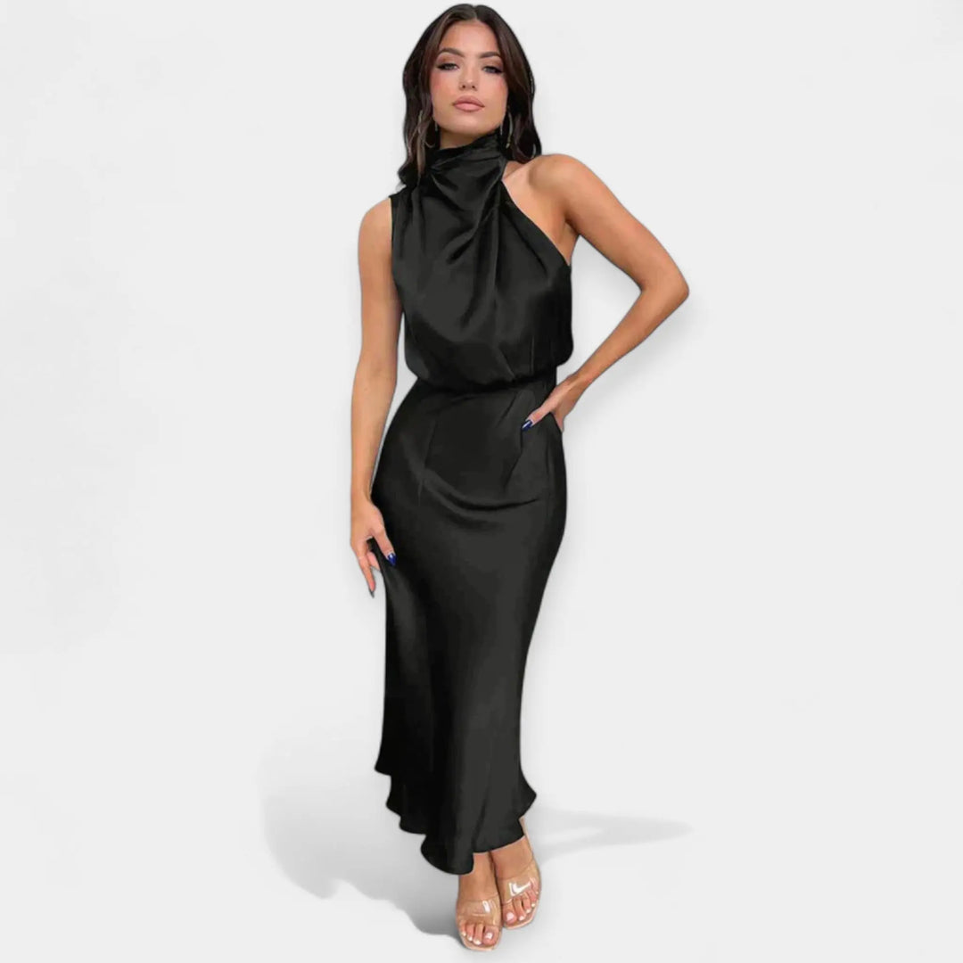 Maxi Dress with Off-Shoulder Design Jasmine's Boutique Australia